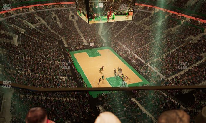 TD Garden - Section Raf 35 Seat View