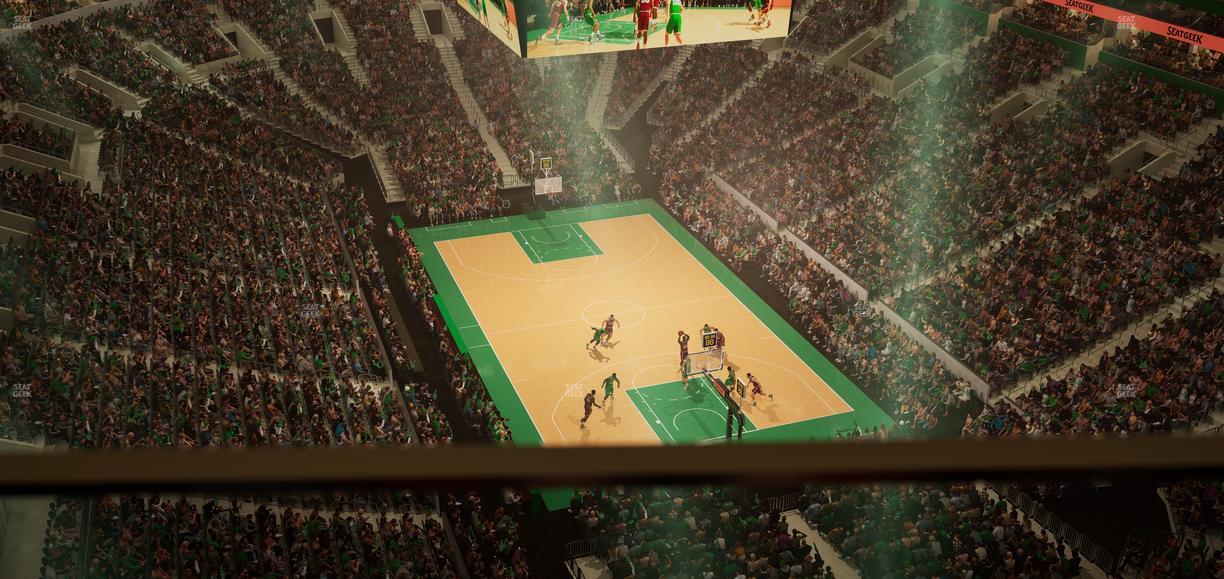 TD Garden - Section Raf 35 Seat View