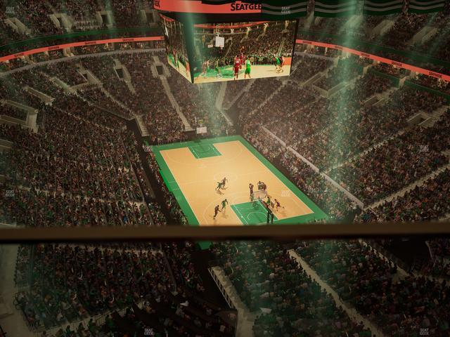 TD Garden - Section Raf 35 Seat View