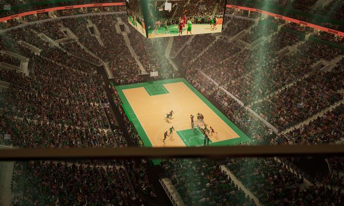 TD Garden - Section Raf 35 Seat View