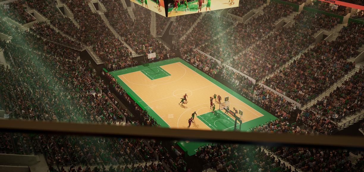 TD Garden - Section Raf 36 Seat View