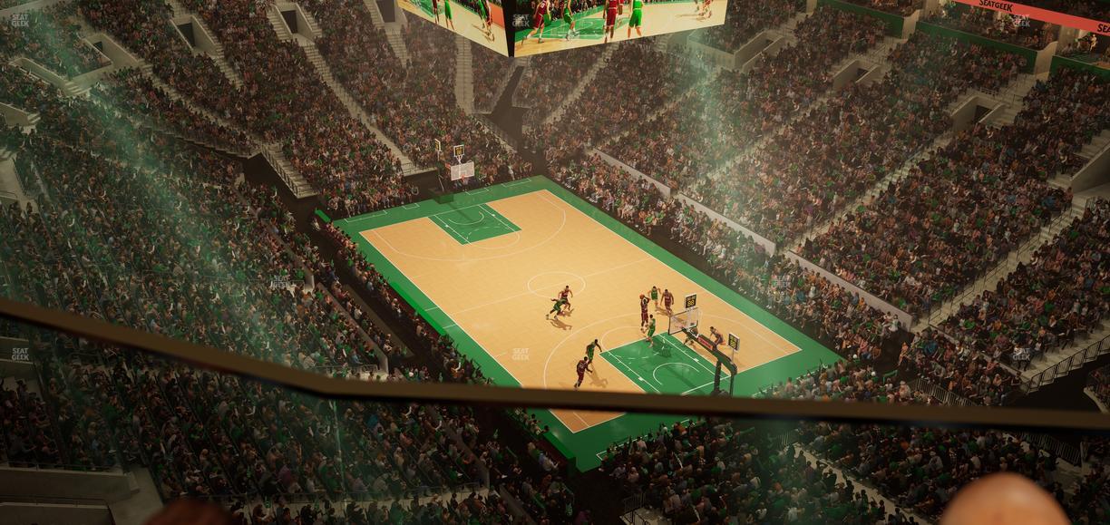 TD Garden - Section Raf 36 Seat View