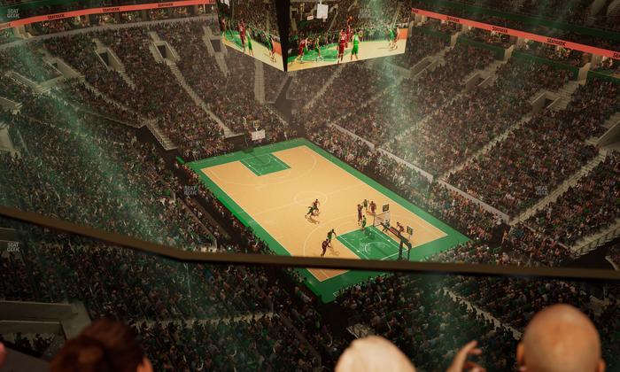 TD Garden - Section Raf 36 Seat View