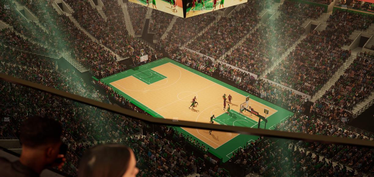 TD Garden - Section Raf 37 Seat View