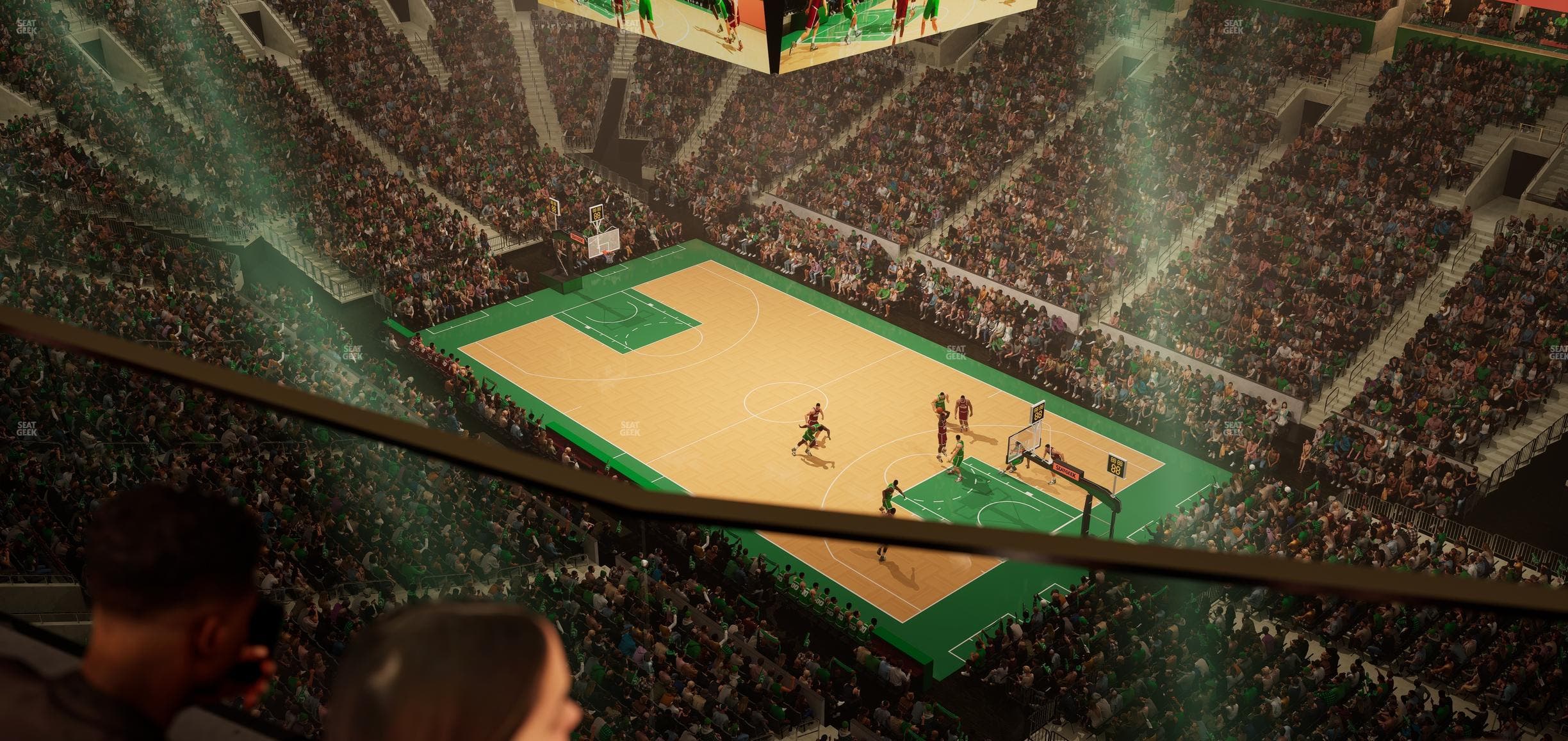 TD Garden - Section Raf 37 Seat View