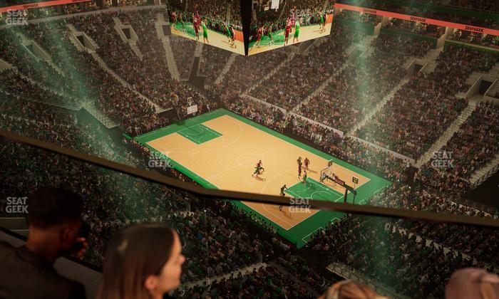 TD Garden - Section Raf 37 Seat View