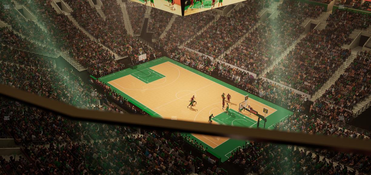 TD Garden - Section Raf 37 Seat View