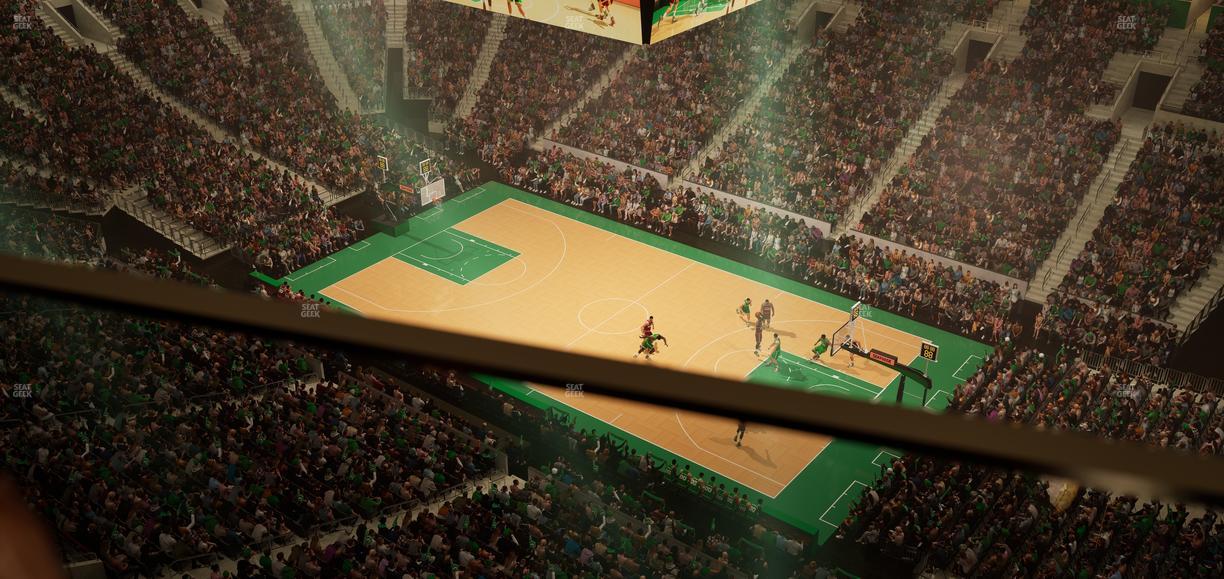 TD Garden - Section Raf 38 Seat View