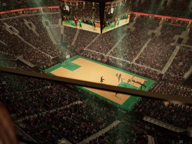 TD Garden - Section Raf 38 Seat View