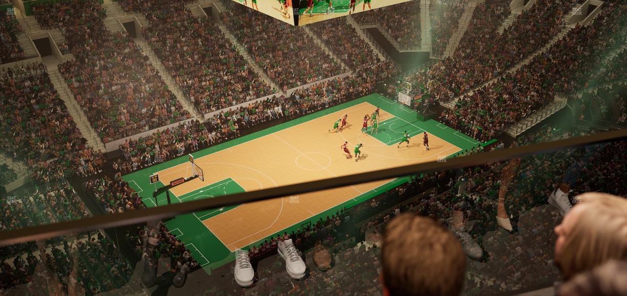 TD Garden - Section Raf 7 Seat View