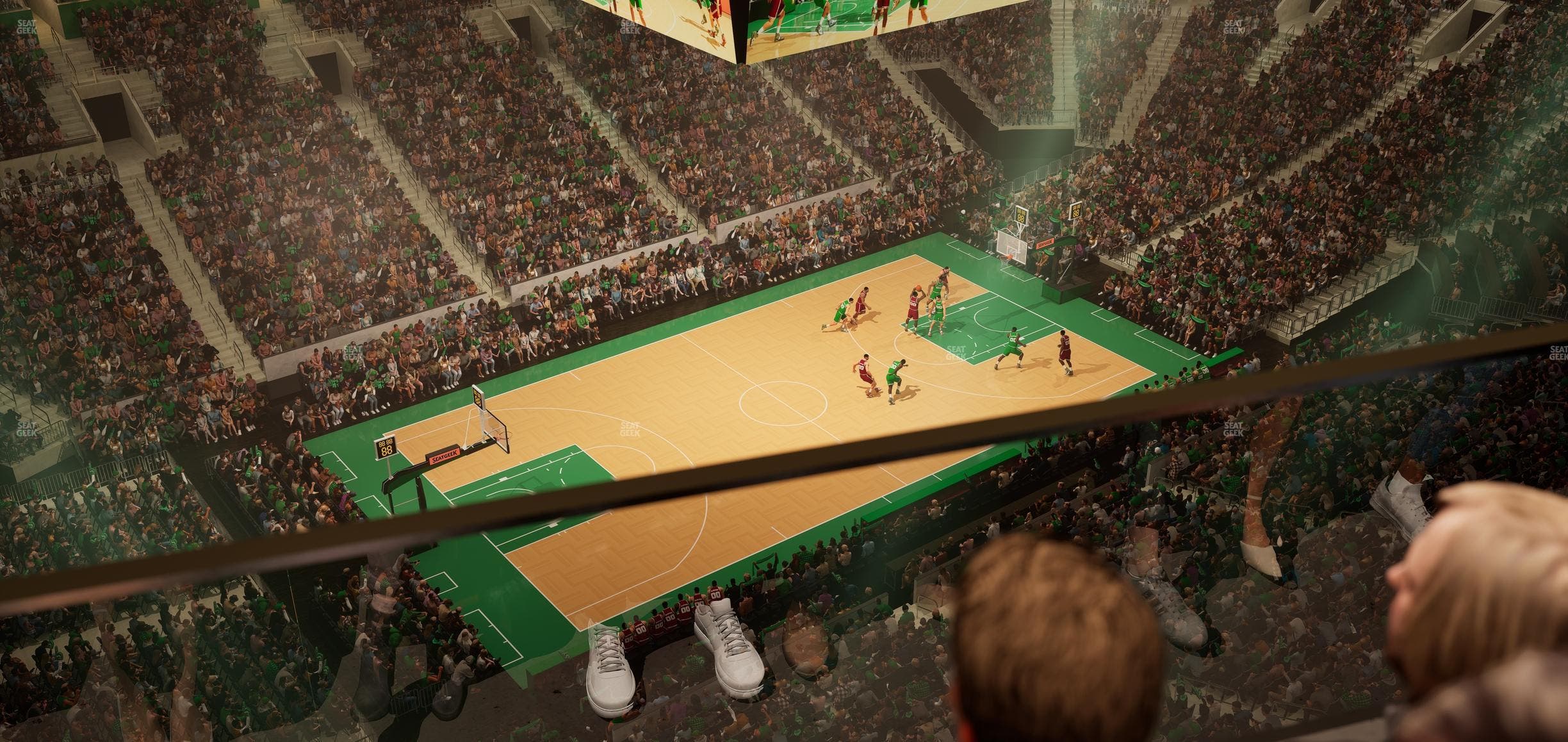 TD Garden - Section Raf 7 Seat View