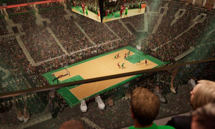 TD Garden - Section Raf 7 Seat View