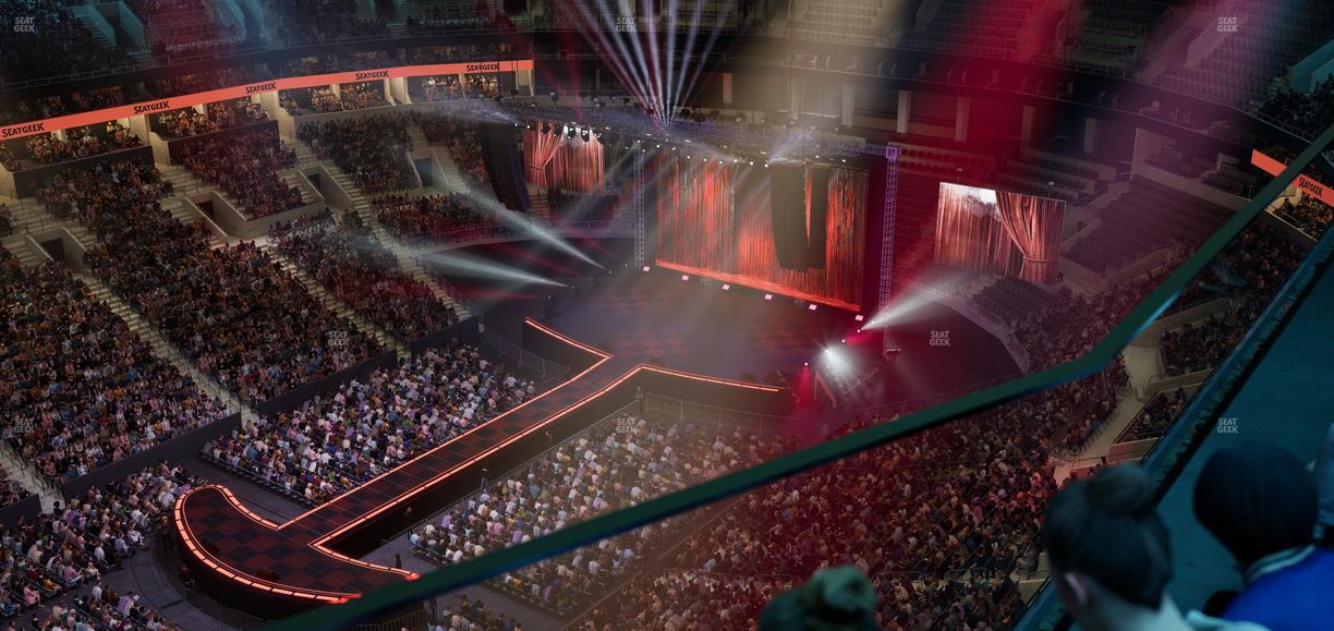 TD Garden - Section Raf 7 Seat View