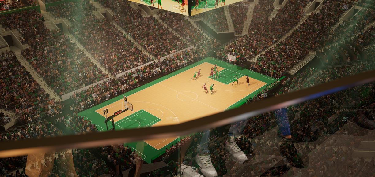 TD Garden - Section Raf 8 Seat View