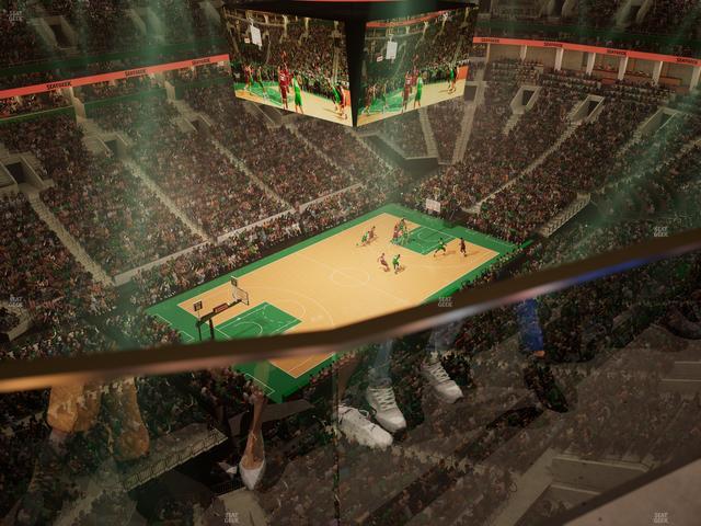 TD Garden - Section Raf 8 Seat View