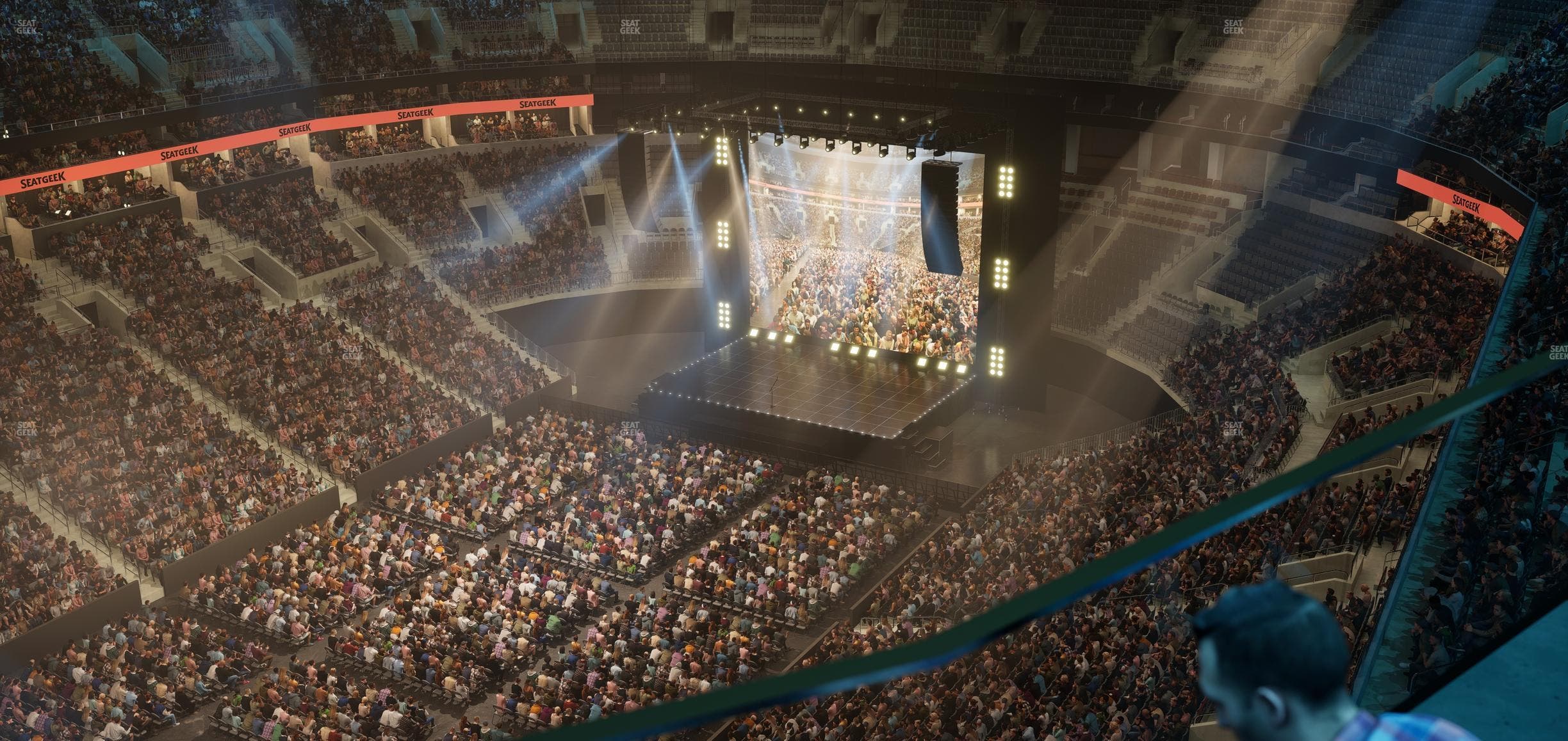 TD Garden - Section Raf 8 Seat View