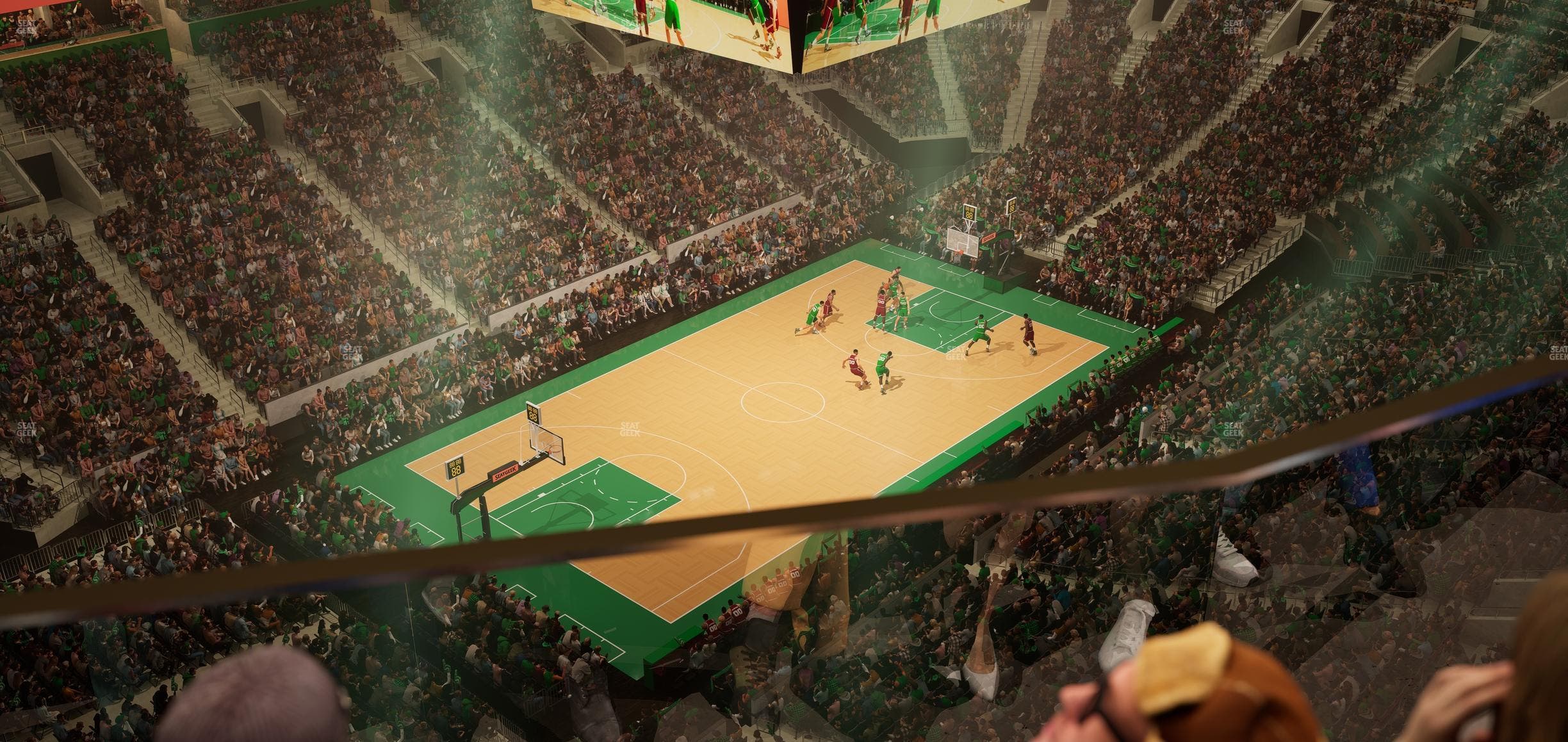 TD Garden - Section Raf 8 Seat View