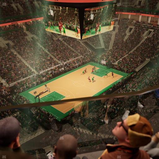 TD Garden - Section Raf 8 Seat View