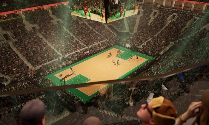 TD Garden - Section Raf 8 Seat View