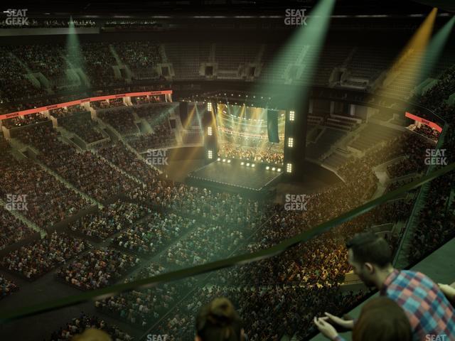 TD Garden - Section Raf 8 Seat View