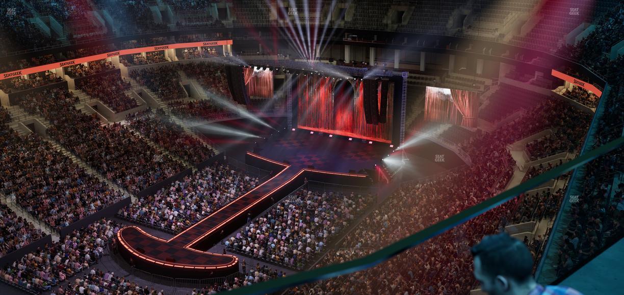 TD Garden - Section Raf 8 Seat View