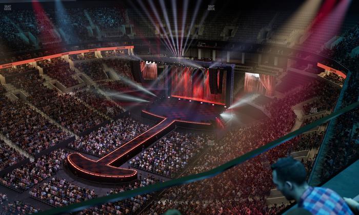 TD Garden - Section Raf 8 Seat View