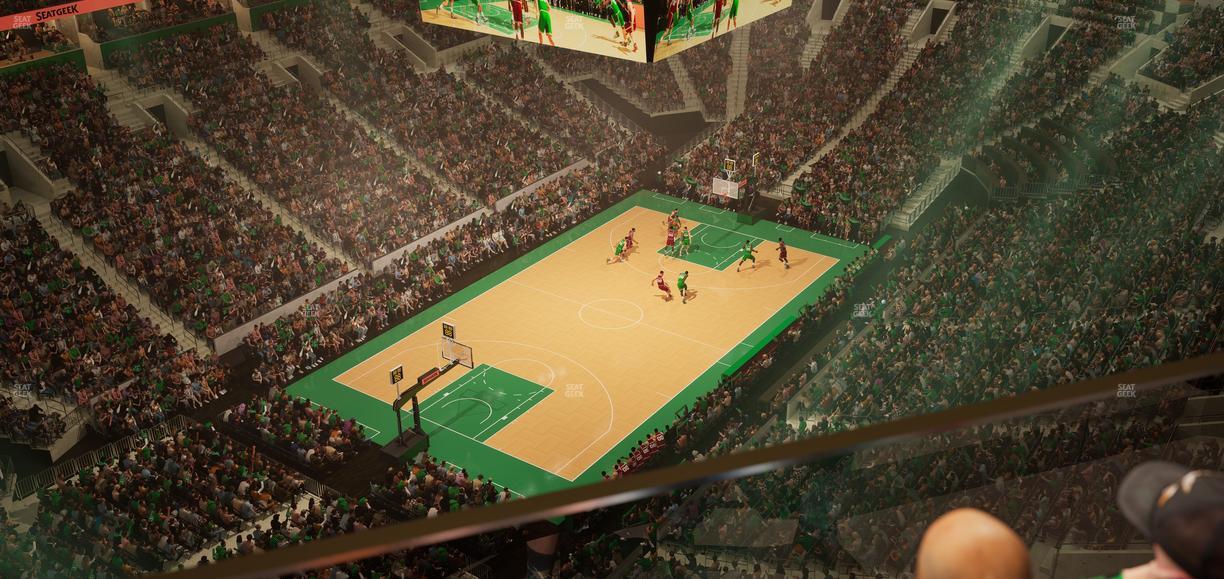 TD Garden - Section Raf 9 Seat View