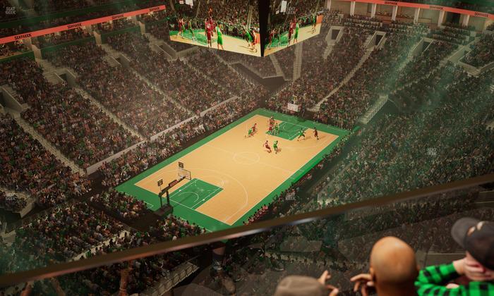 TD Garden - Section Raf 9 Seat View