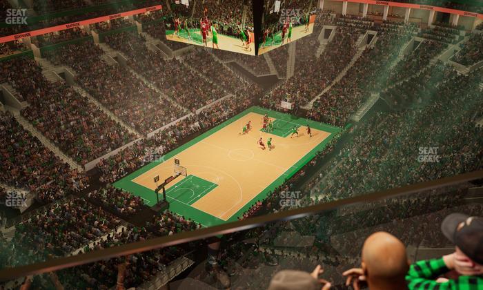 TD Garden - Section Raf 9 Seat View