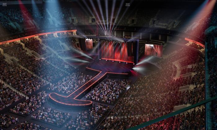 TD Garden - Section Raf 9 Seat View