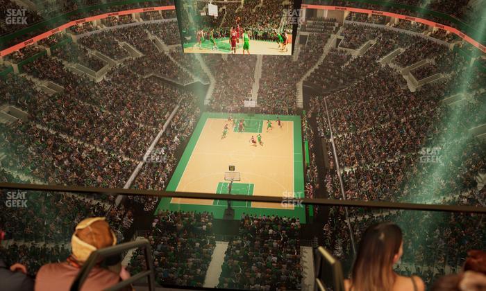 TD Garden - Section Raf A Sro Seat View