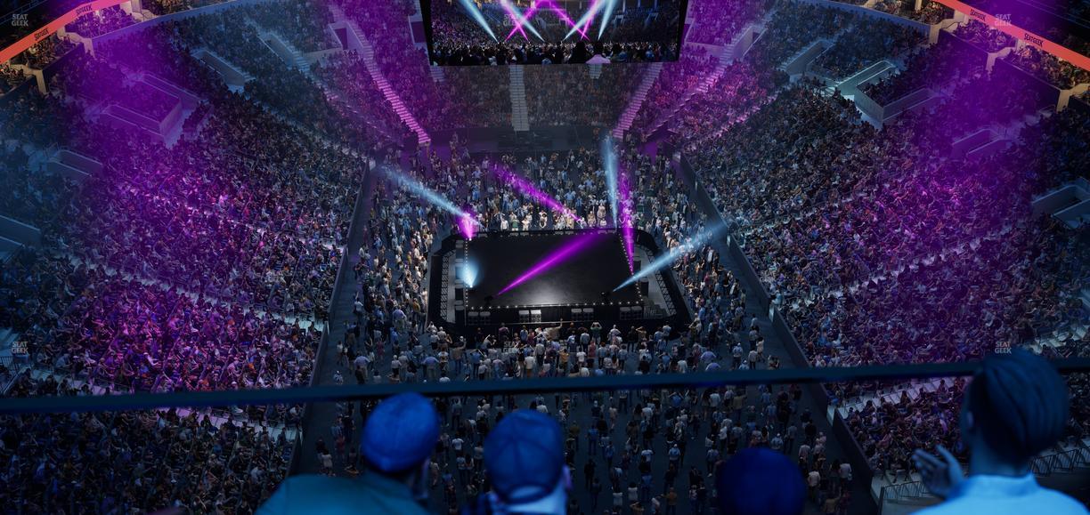 TD Garden - Section Raf B Sro Seat View