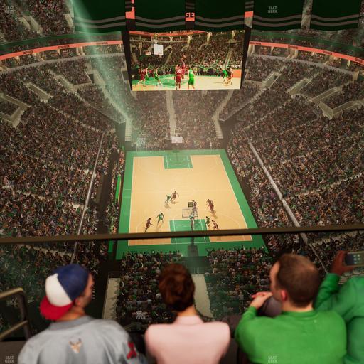 TD Garden - Section Raf B Sro Seat View