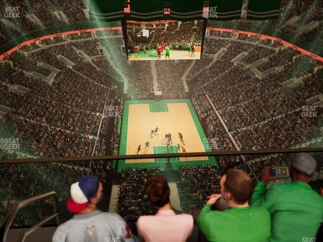TD Garden - Section Raf B Sro Seat View