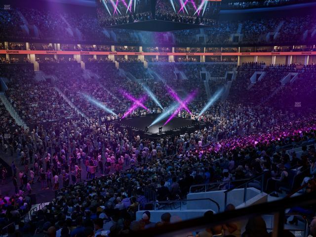 TD Garden - Section South Lounge Seat View