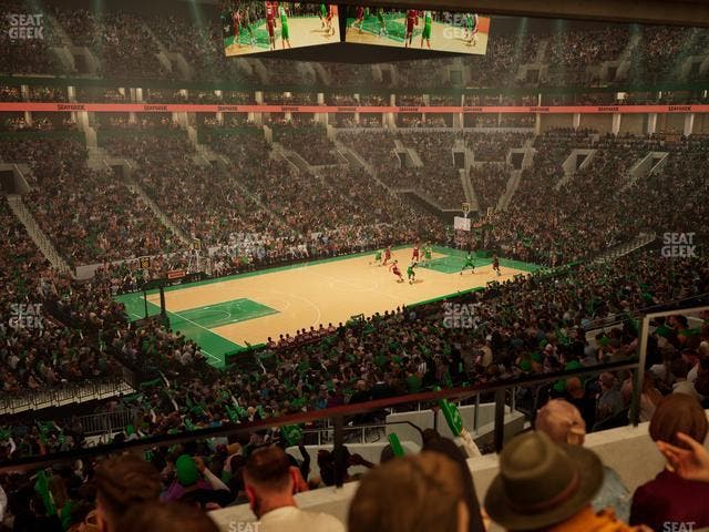 TD Garden - Section South Lounge Seat View