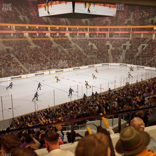 TD Garden - Section South Lounge Seat View