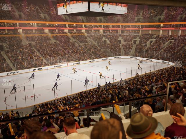 TD Garden - Section South Lounge Seat View