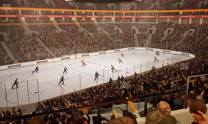 TD Garden - Section South Lounge Seat View