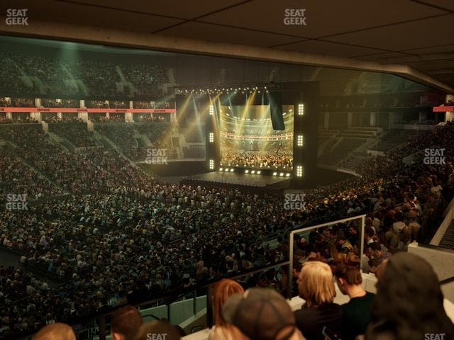 TD Garden - Section South Lounge Seat View