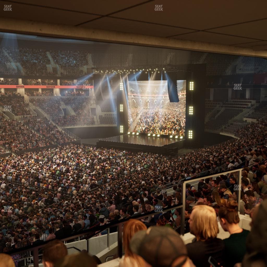 TD Garden - Section South Lounge Seat View