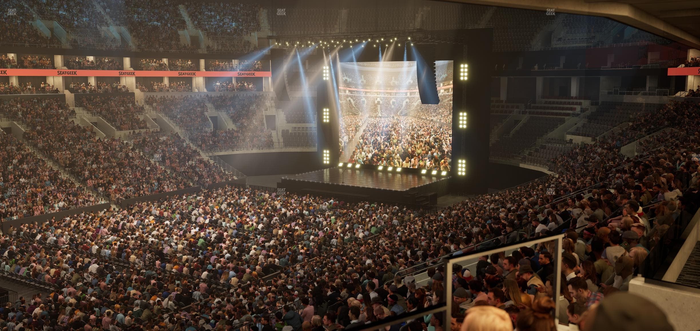 TD Garden - Section South Lounge Seat View