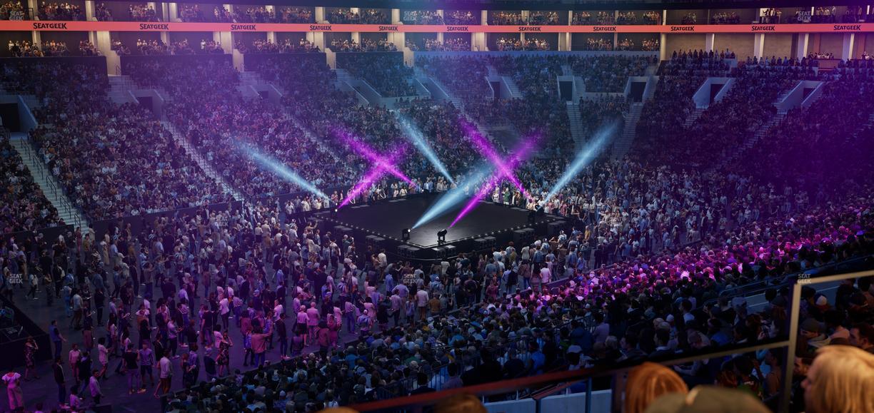 TD Garden - Section South Lounge Seat View