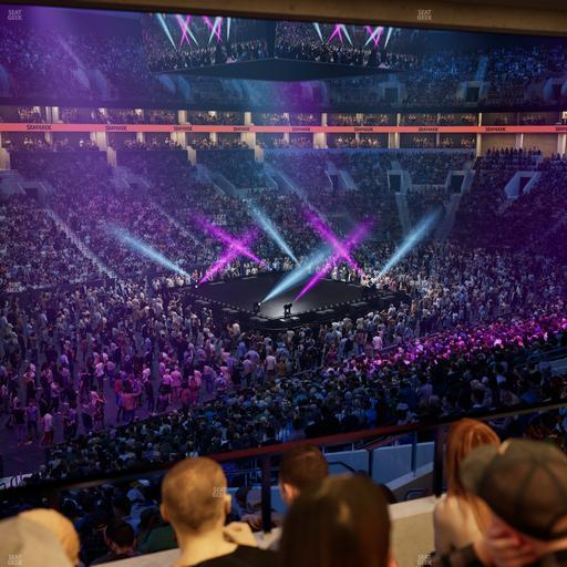 TD Garden - Section South Lounge Seat View