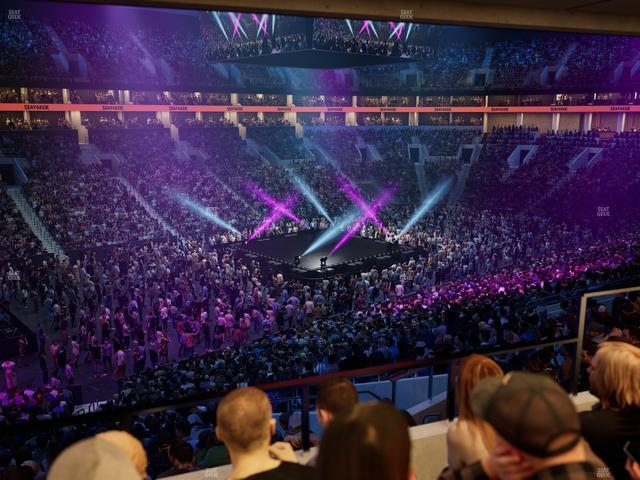 TD Garden - Section South Lounge Seat View