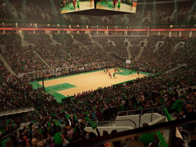 TD Garden - Section South Lounge Seat View