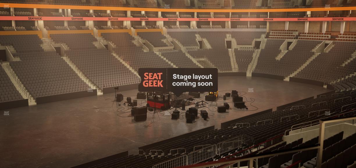 TD Garden - Section South Lounge Seat View