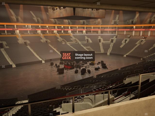 TD Garden - Section South Lounge Seat View