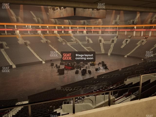 TD Garden - Section South Lounge Seat View