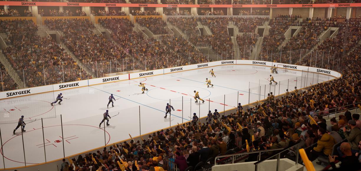 TD Garden - Section South Lounge Seat View